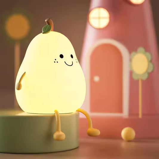 Mr. Pear Night Light – The Perfect Bedtime Companion