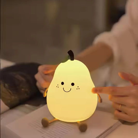 Mr. Pear Night Light – The Perfect Bedtime Companion